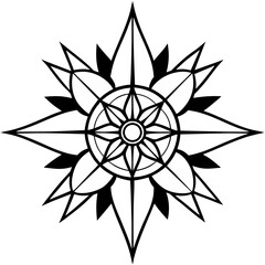 Minimal Bloom Compass