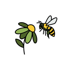 A tiny worker, a fuzzy blur of purpose. The sun's emissary seeks the flower's sweet embrace. Nature's quiet choreography