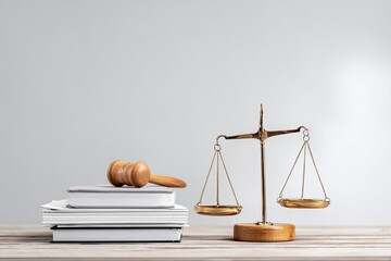 Legal, balanced, books, gavel, justice