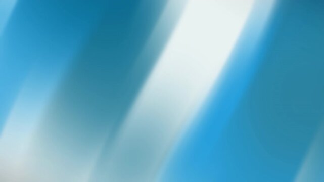 Clean abstract background with diagonal white and sky blue motion streaks, ideal for modern corporate visuals and professional video overlays.