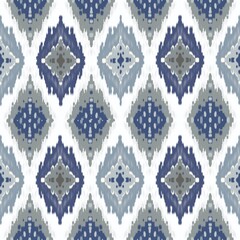 Ikat Seamless Pattern • Digital Designs for Fabric & Craft