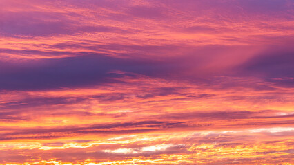 Fototapeta premium Sunset and sunrise views from Concord Brentwood Hillside East tower in Burnaby, BC, Canada