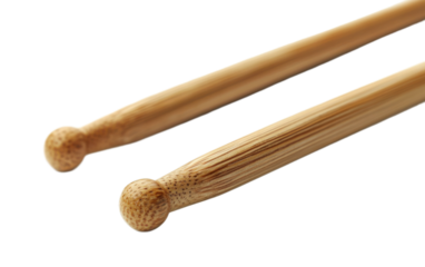 Drum sticks on transparent background, png