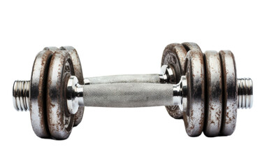 Fototapeta premium Dumbbells on transparent background, png