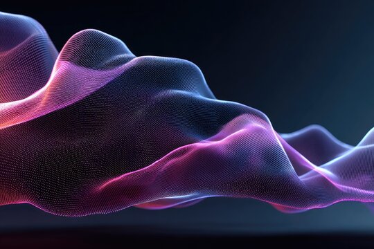 Abstract digital fabric design