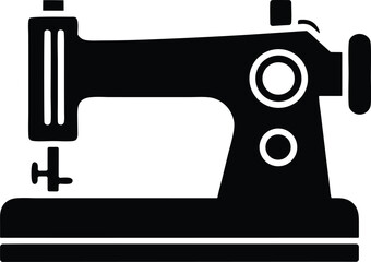 overlock machine vector icon