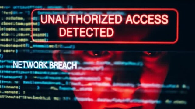 Network Breach and Hacking Warning