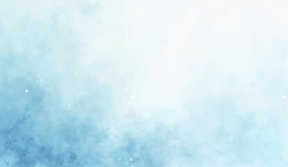 Soft blue watercolor background with gentle texture and abstract cloud-like patterns. Perfect for stationery, invitations, web design, and artistic or minimalist projects.