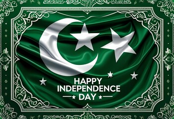 Celebrate Pakistan Independence Day with patriotic spirit—featuring the national flag, green and white themes, cultural pride, and 14th August festivities.