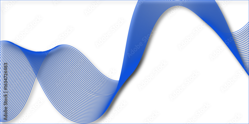 Aufkleber purple, orange twisted line art pattern. abstract creative squiggle. curved lines and waves. futuris
