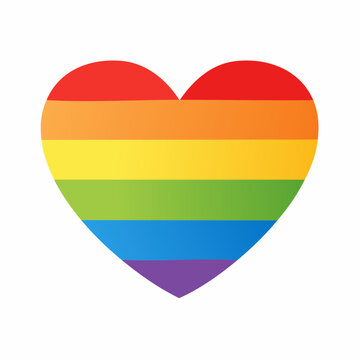 Regenbogenherz