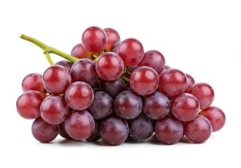 Fototapeta premium red grapes isolated on white