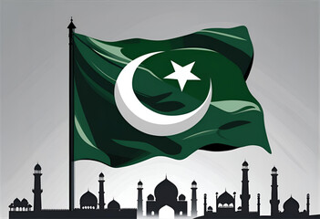 Celebrate Pakistan Independence Day with patriotic spirit—featuring the national flag, green and white themes, cultural pride, and 14th August festivities.