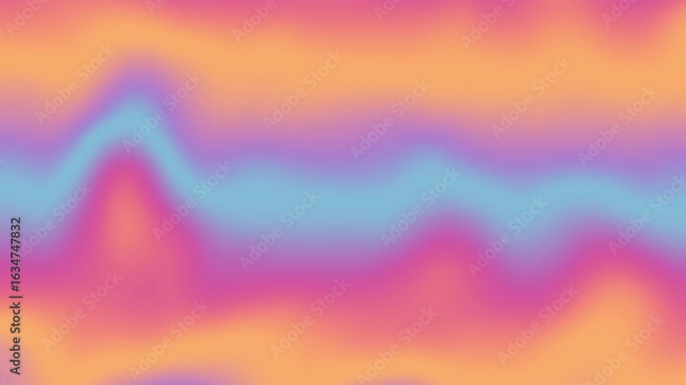 Poster abstract colorful fluid marble texture background with pink orange and blue. bold colors loop backgr