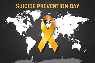 Uniting the world with a golden ribbon for suicide prevention awareness and hope