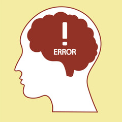 Minimalist flat vector of brain stem death showing key symptoms like coma, no reflexes, absent breathing, and highlighting similar conditions such as coma, vegetative state, and stroke.