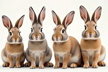 Cute rabbit. Animal background. Easter themes, children's content, nature, animal related promotions, educational materials, pet care branding, eco friendly campaigns, or children’s books