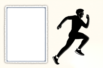 black vector image silhouette modern yoga exercises, beauty, body line art. For use as a brochure template or for use in web design.