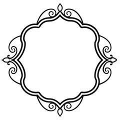 ornate vintage frame
