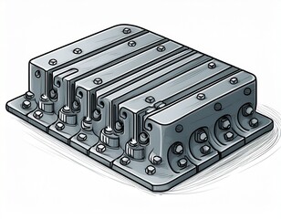 hand drawn cute doodle style isolated open deck economy block coolant passage open deck economy block deck bracing open deck economy block bore r open deck economy block water jacket open