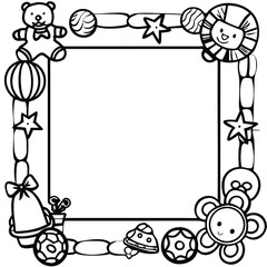 toy theme frame