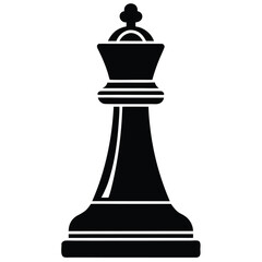 Fototapeta premium strategy chess piece vector icon