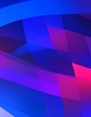 Obraz premium Abstract vibrant color shapes