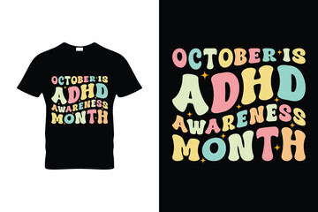 ADHD Awareness T-Shirt Design 1