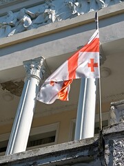 Flag building architecture