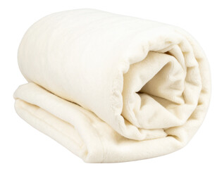 raw dumplings on a white background