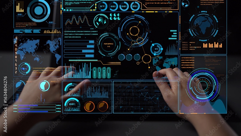 Poster data analytics and big data strategy for real-time analytics, predictive data modeling, business int