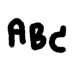 a b c back to school png outline cute for kids handwrite design clipart cartoon handwritten doodle element