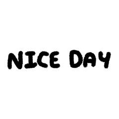 nice day png outline cute for kids handwrite design clipart cartoon handwritten doodle element
