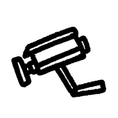 cctv camera png outline cute for kids handwrite design clipart cartoon handwritten doodle element
