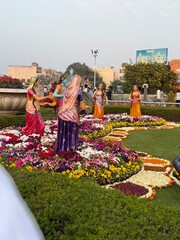 Naklejka premium Prem temple beautiful garden