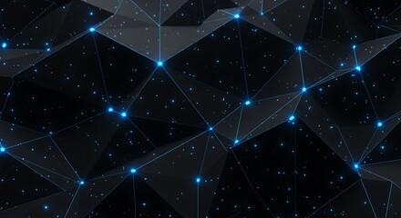 clean stylish elegant modern detailed professional high quality Constellation Pattern in a Dark Starry Sky