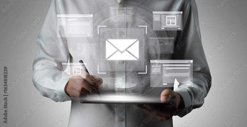 Poster email productivity tools improve communication, inbox control, and workflow for efficient, professio
