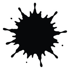 watercolor splash vector icon