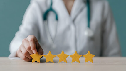 Five star rating from doctor's evaluation. Professional medical evaluation.