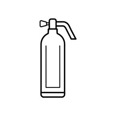 fire extinguisher icon vector