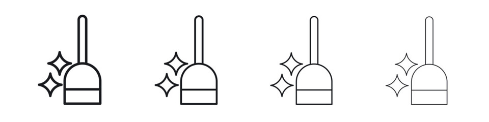 Sweeping icon Eps10. icons graphic design