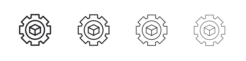 Product development icon Eps10. icons graphic design