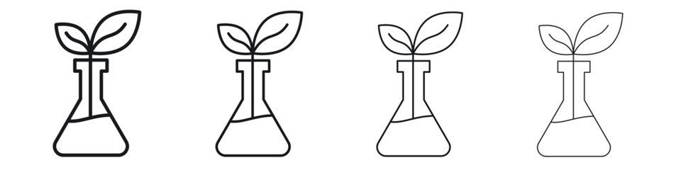 GMO icon Eps10. icons graphic design