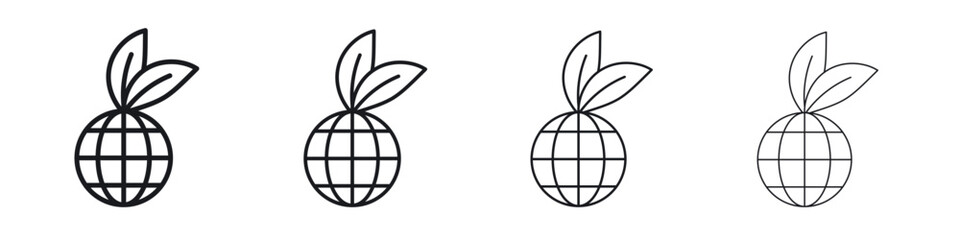 Environment icon Eps10. icons graphic design