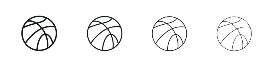 Basketball icon Eps10. icons graphic design