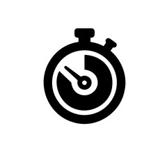Stopwatch Icon for Timers, Fitness, and Productivity Apps