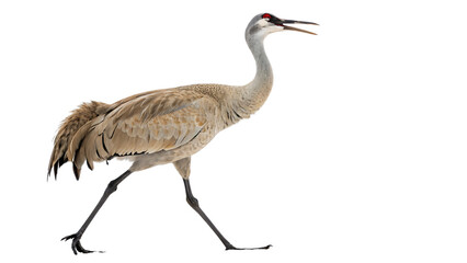 Fototapeta premium Png Full Body Sandhill Crane Isolated HD Image