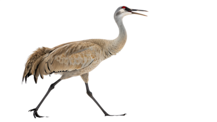 Png Full Body Sandhill Crane Isolated HD Image