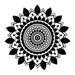 Easy Mandala Abstract Vector Art