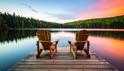 canoe on lake